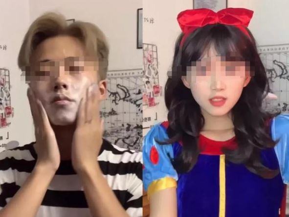 抖音康雅雅转型 男扮女装行不通了(图1) 抖音康雅雅转型 男扮女装行不通了(图1)